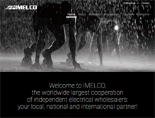 Tablet Screenshot of imelco.com